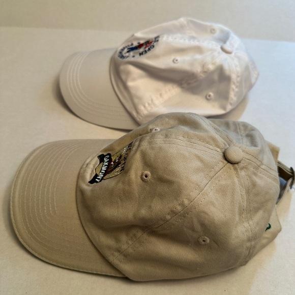 Lot Of 2 US Open Golf Hats 2007 Oakmont Tan 2024 Pinehurst White USGA Member - Picture 10 of 11